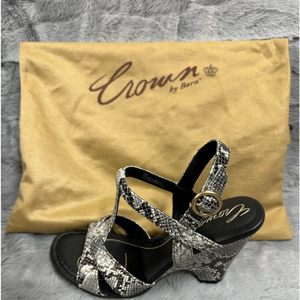 Born - Crown - Leather Sandals - Size 7 - New with dust bag